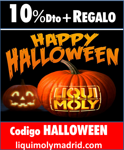 Happy Halloweeen en LIQUI MOLY MADRID STORE